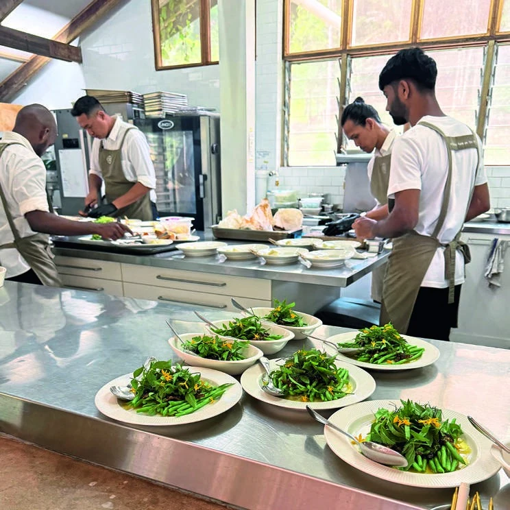 Preparation and ingredients are part of one continuous story.