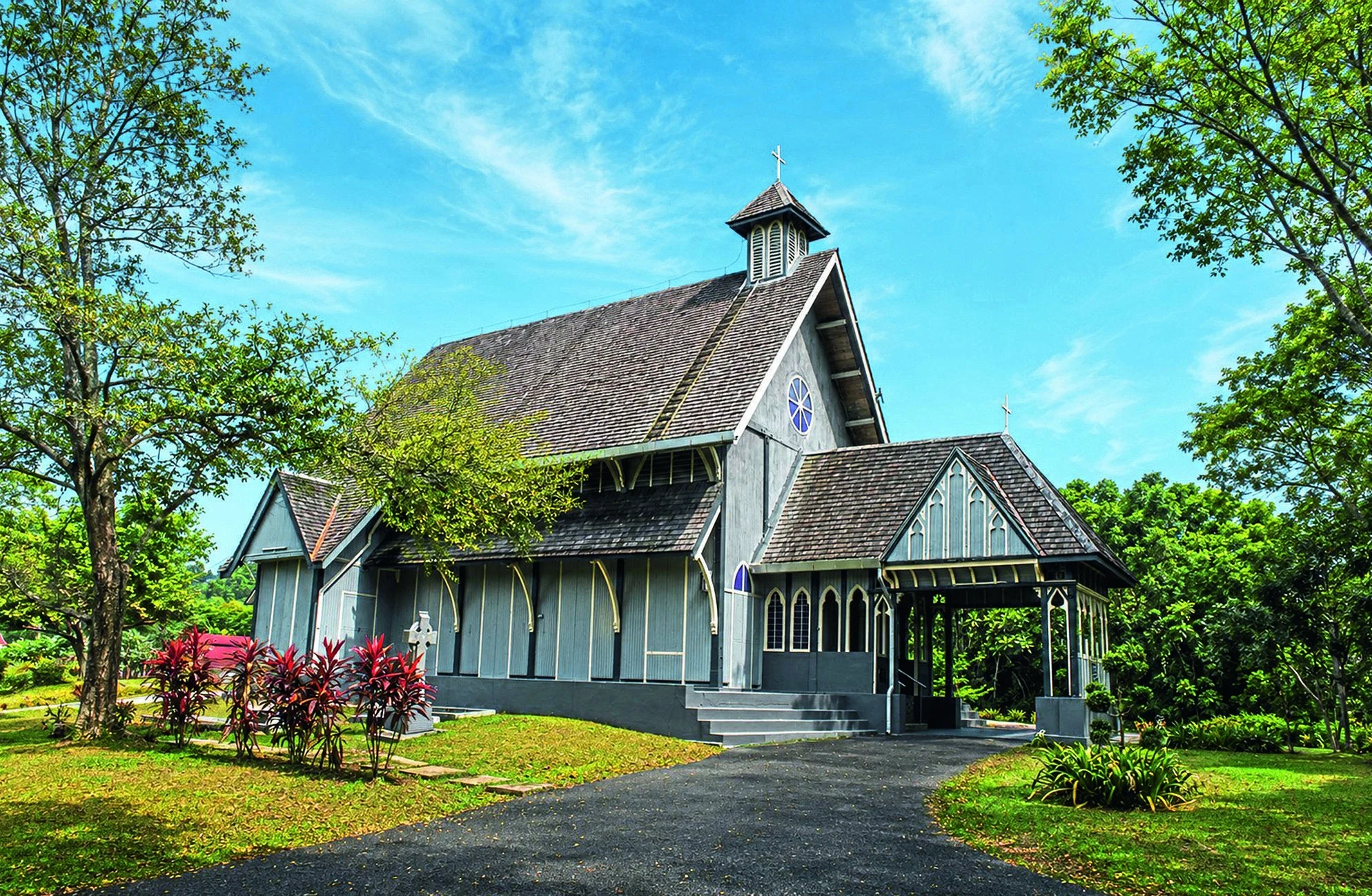 All Saints’ Church, one of the historic buildings in Bowden’s Taiping story.